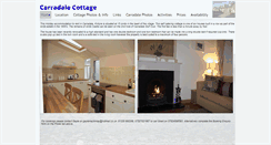 Desktop Screenshot of carradale-cottage.com